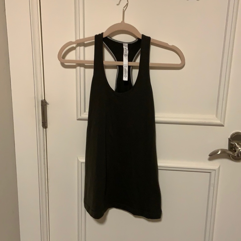 Dark sage lululemon tank